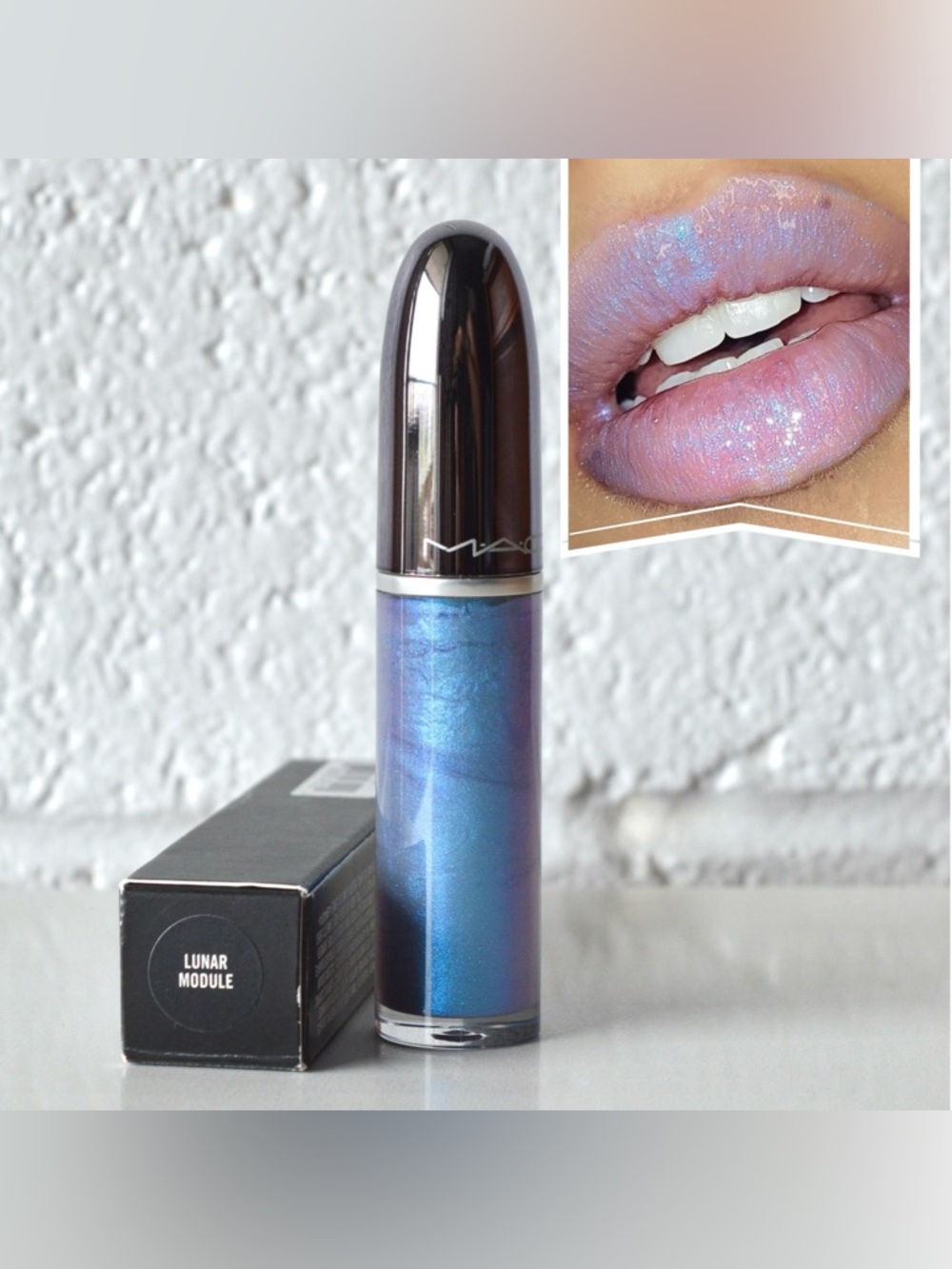 MAC Grand Illusion Liquid Lipcolour in Lunar Module Limited Edition NWOB